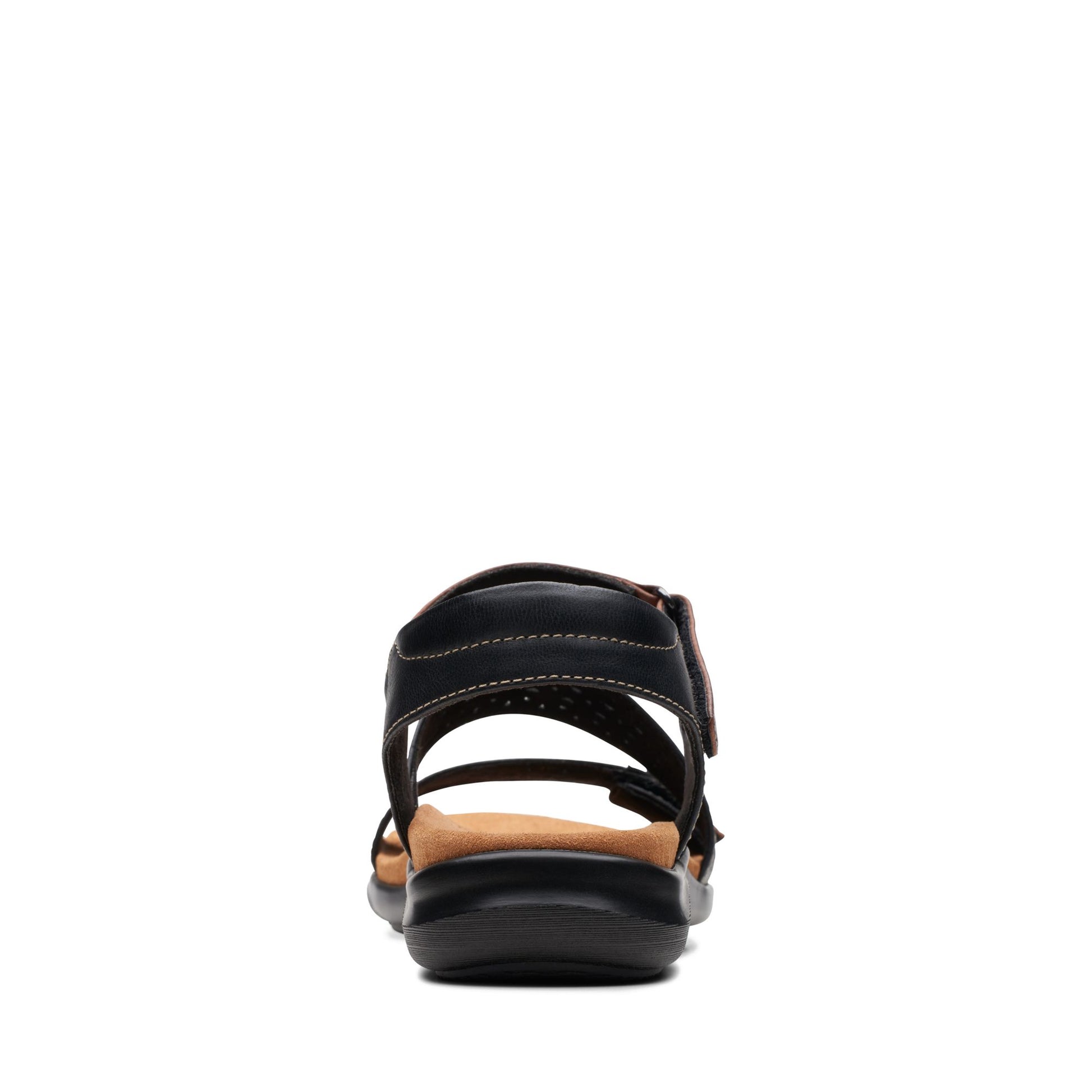 Back view of Clarks Kitly Way Strap Sandal for women.