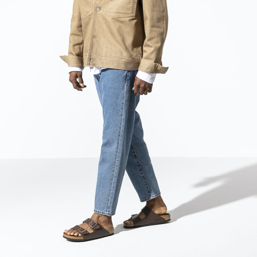 Birkenstock Arizona Birko-Flor Sandal in Brown