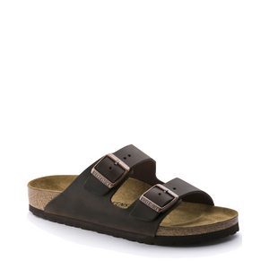 Birkenstock Arizona Shearling Habana Oiled Leather - Unisex Sandal