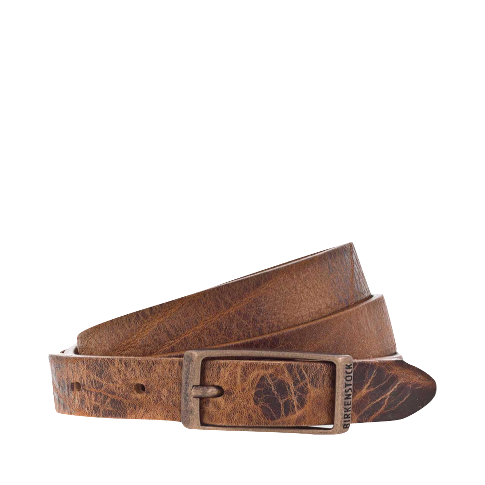 Birkenstock Ohio 20MM Leather Belt in Cognac