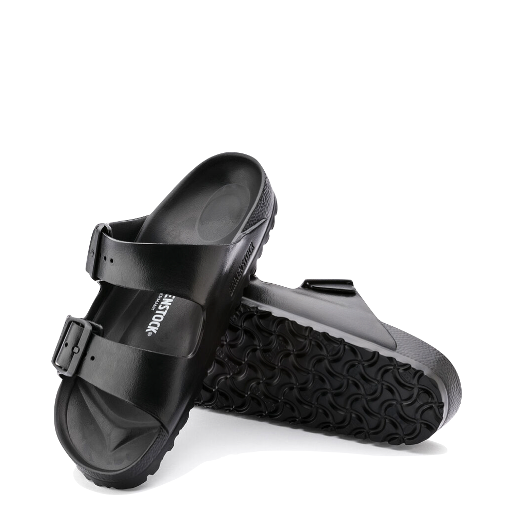 Top-down and bottom view of Birkenstock Arizona EVA Sandal for women.