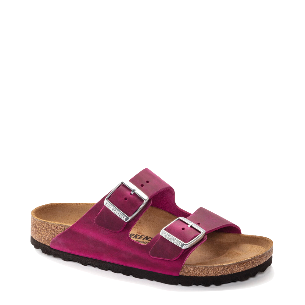 Birkenstock Women's Arizona Leather Sandal (Festival Fuchsia)