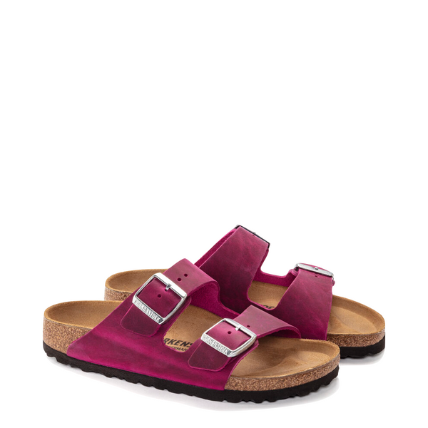 Birkenstock Women's Arizona Leather Sandal (Festival Fuchsia)