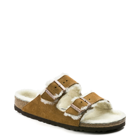 Birkenstock Arizona Oiled Leather Soft Footbed Sandal in Tobacco Brown –  V&A Bootery INC