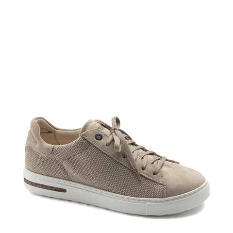 Birkenstock Women's Bend Canvas Lace Sneaker (Sandcastle Beige)
