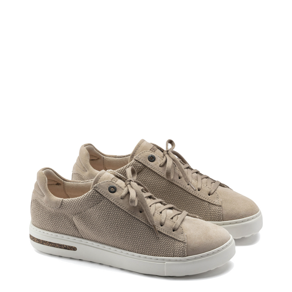 Birkenstock Women's Bend Canvas Lace Sneaker (Sandcastle Beige)