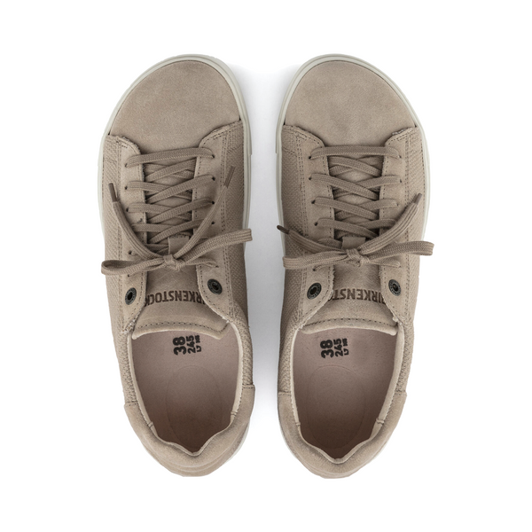 Birkenstock Women's Bend Canvas Lace Sneaker (Sandcastle Beige)