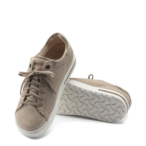 Birkenstock Women's Bend Canvas Lace Sneaker (Sandcastle Beige)
