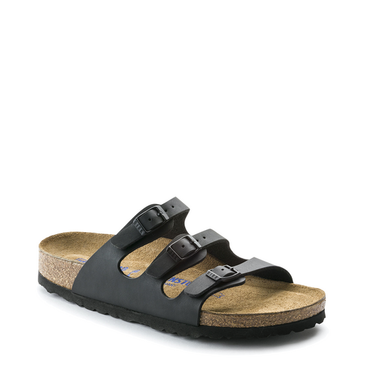 Toe view of Birkenstock Florida Soft Footbed Birko-Flor Sandal for women.