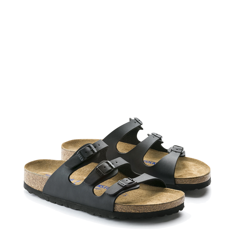Toe view view of Birkenstock Florida Soft Footbed Birko-Flor Sandal for women.