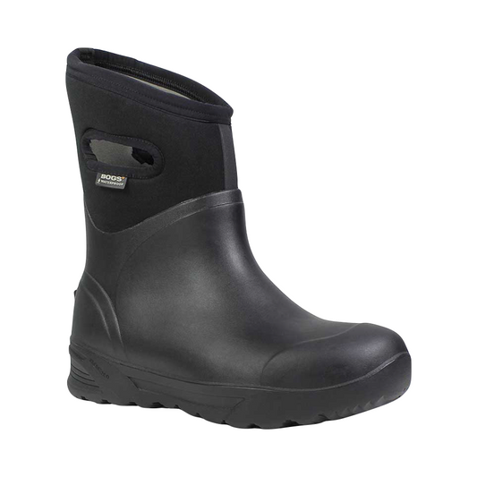 Toe view of Bogs Bozeman Mid Waterproof Pull On Boot for Men.