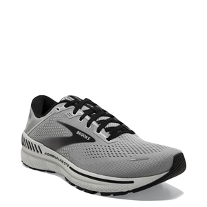 Brooks Men's Adrenaline GTS 22 Mesh Running Sneaker in Alloy/Grey/Black