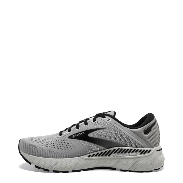 Brooks Men's Adrenaline GTS 22 Mesh Running Sneaker in Alloy/Grey/Black