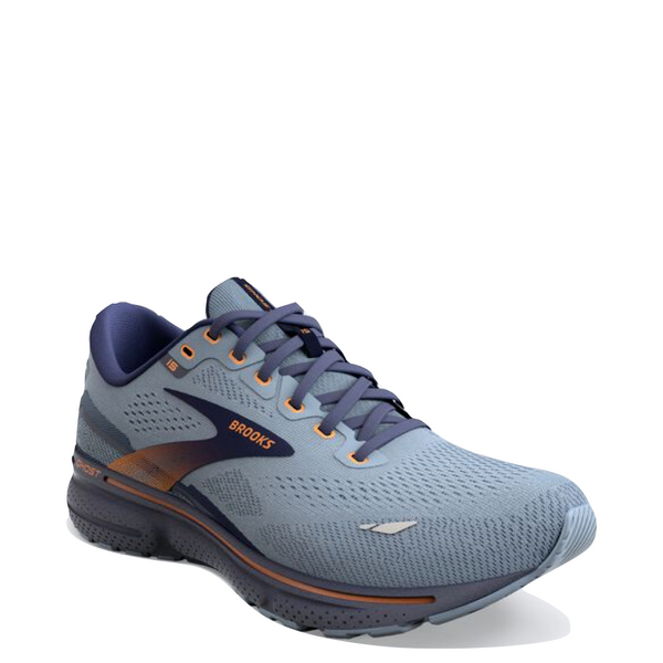 Brooks Men's Ghost 15 Running Sneakers in Flintstone/Peacoat/Oak