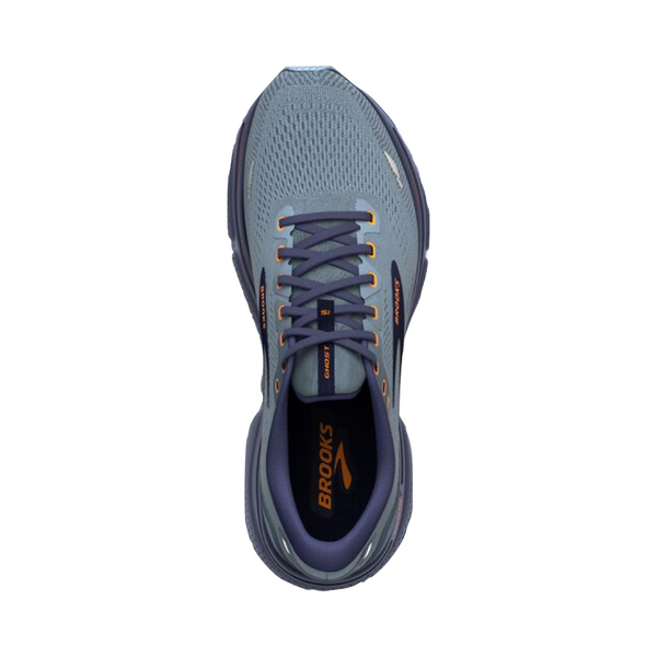 Brooks Men's Ghost 15 Running Sneakers in Flintstone/Peacoat/Oak