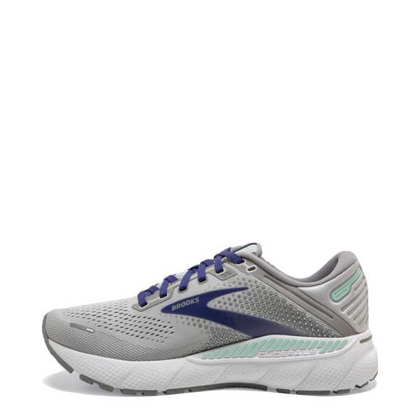 Brooks Women's Adrenaline GTS 22 Running Sneakers (Alloy/Blue/Green)