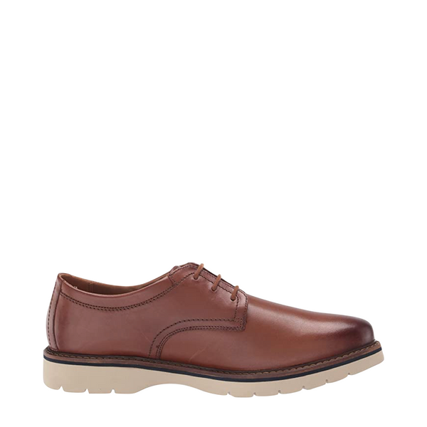 Clarks Men's Bayhill Plain Toe Leather Lace (Tan)
