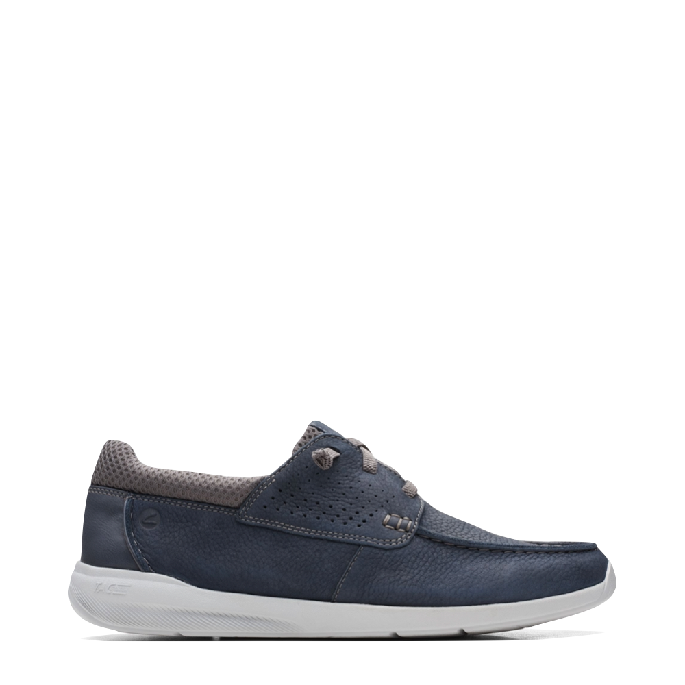 Clarks Men's Gorwin Moc Lace (Navy)