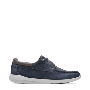 Clarks Men's Gorwin Moc Lace (Navy)