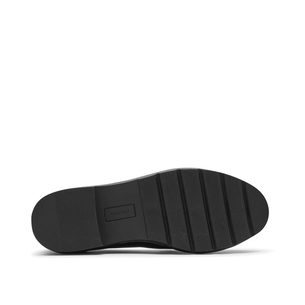 Cobb Hill by Rockport Women's Janney Leather Slip on Loafer (Black)
