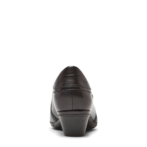 Cobb Hill by Rockport Women's Laurel Slip On Heeled Dress Shootie in Black