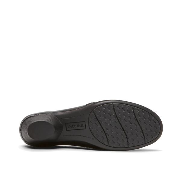 Cobb Hill by Rockport Women's Laurel Slip On Heeled Dress Shootie in Black