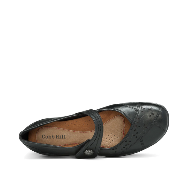 Cobb Hill by Rockport Women's Petra Leather Mary Jane (Black)