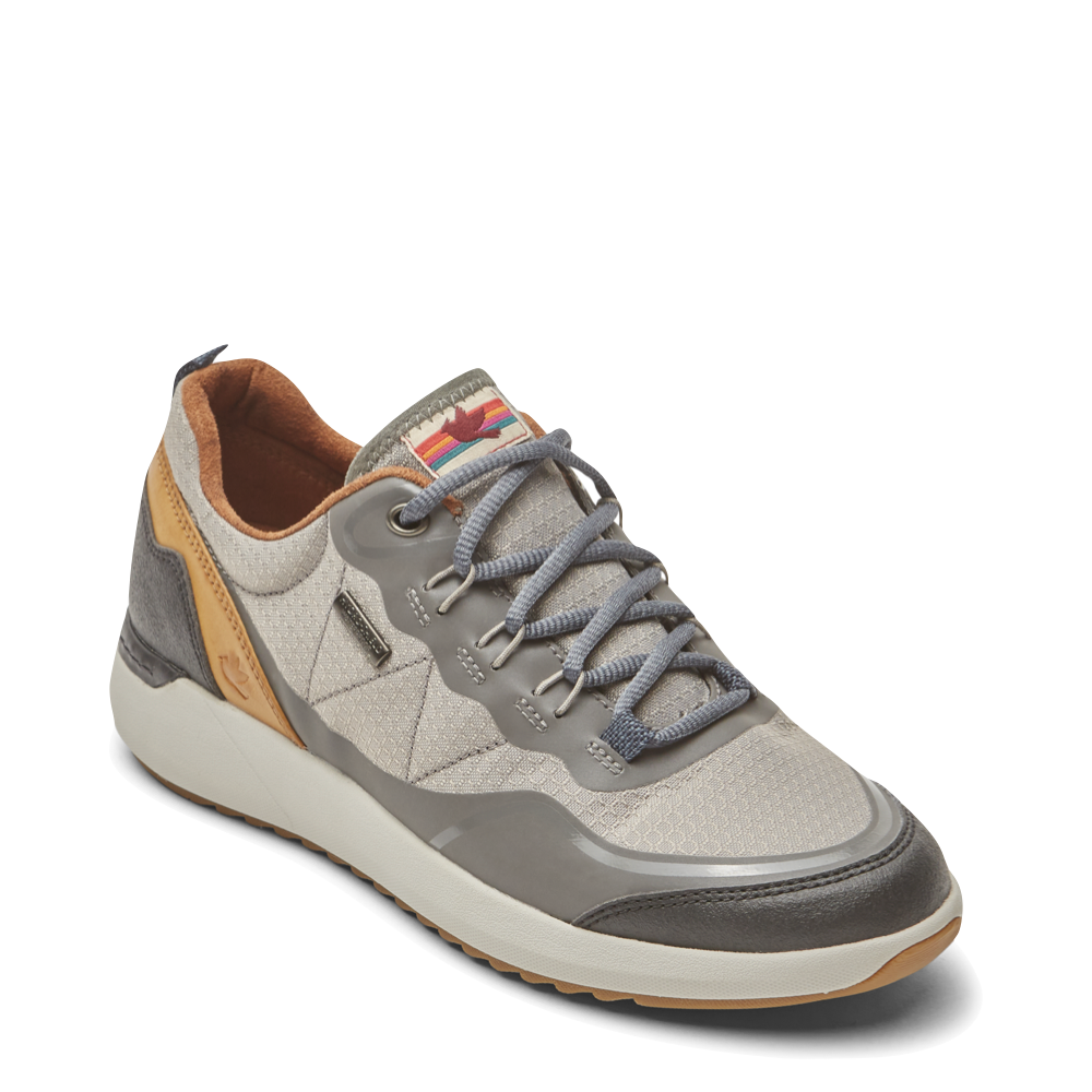 Cobb Hill by Rockport Women's Skylar Waterproof Tie Sneaker (Grey)