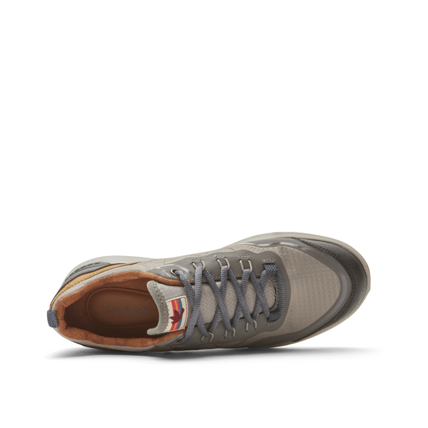 Cobb Hill by Rockport Women's Skylar Waterproof Tie Sneaker (Grey)