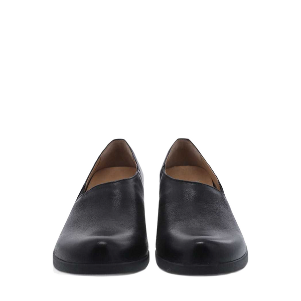 Dansko Women's Camdyn Heeled Slip On Dress Shoe in Black
