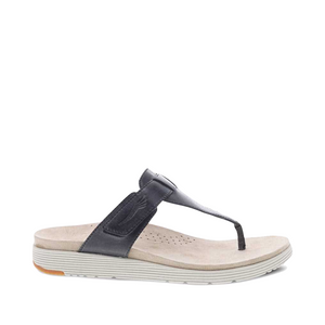 Dansko Women's Cece Thong Sandal (Black)