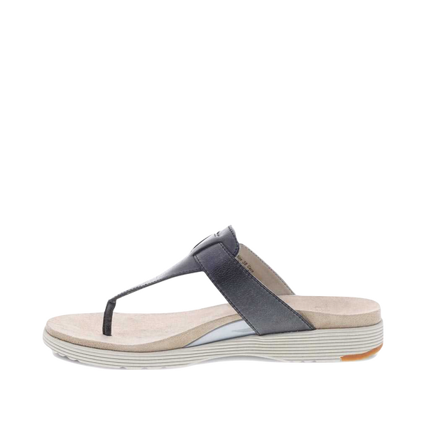 Dansko Women's Cece Thong Sandal (Black)