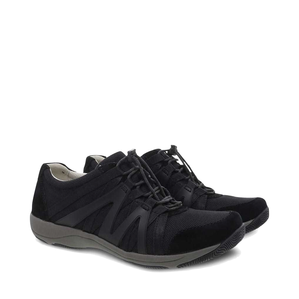Mudguard and Toe view of Dansko Henriette Sneaker for women.