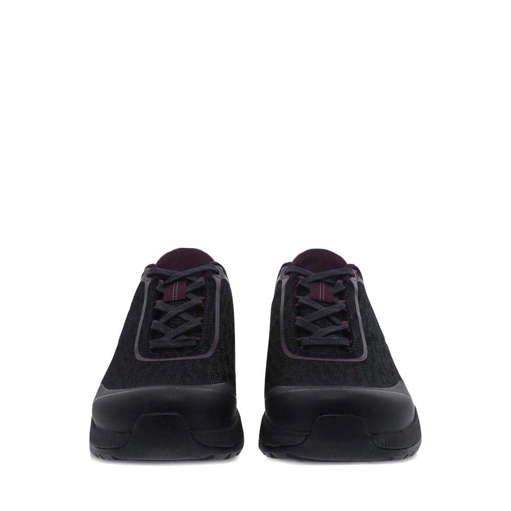 Dansko Women's Makayla Mesh Waterproof Lace Sneaker (Black Mesh)