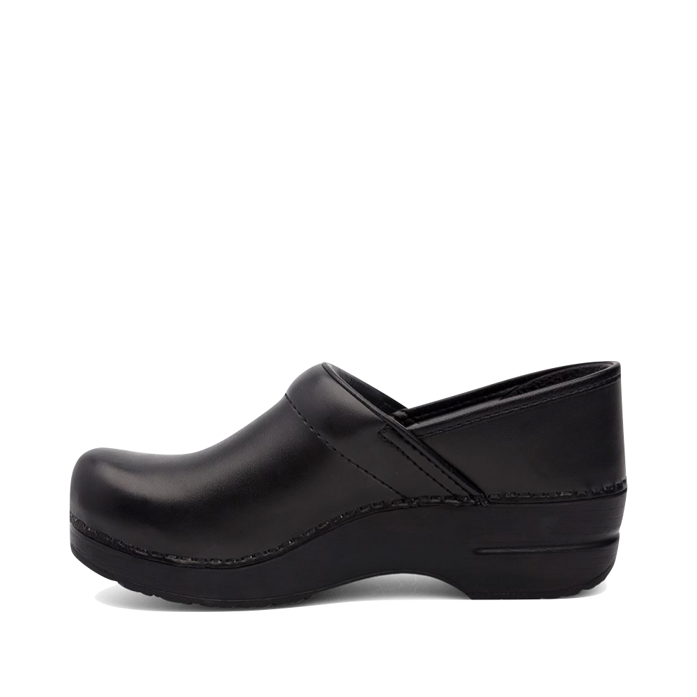 Side (left) view of Dansko Professional Clog for women.