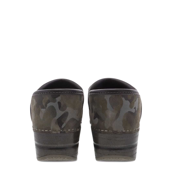 Dansko Women's Professional Closed Clog (Camo Suede)