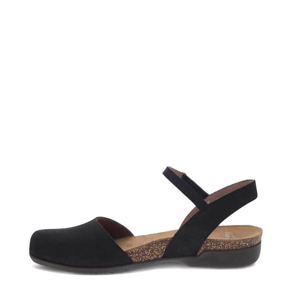 Dansko Women's Rowan Closed Toe Sandal in Black