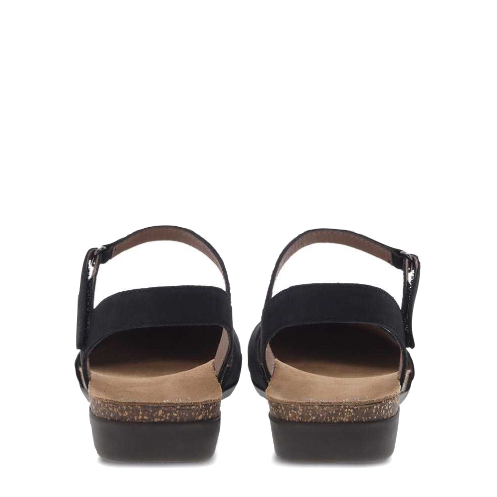 Back view of Dansko Rowan Closed Toe Sandal for women.