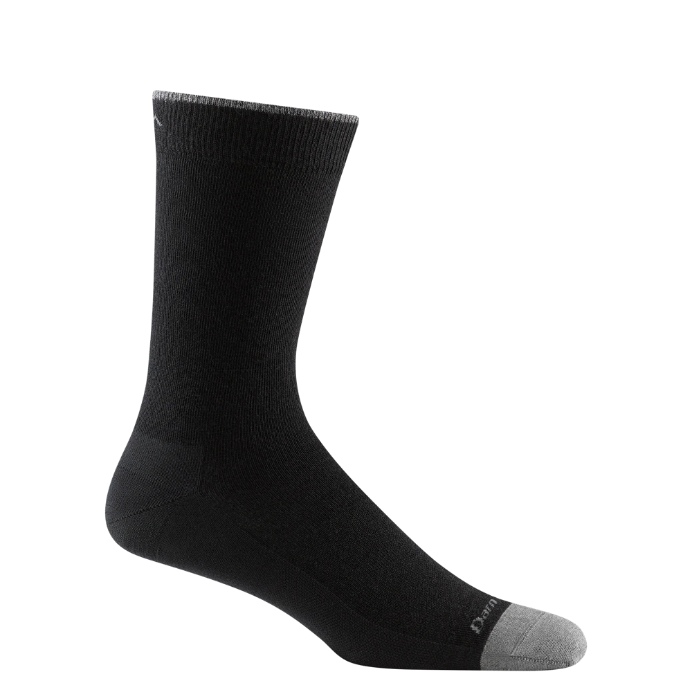 Darn Tough Men's Solid Crew Lightweight Lifestyle Sock