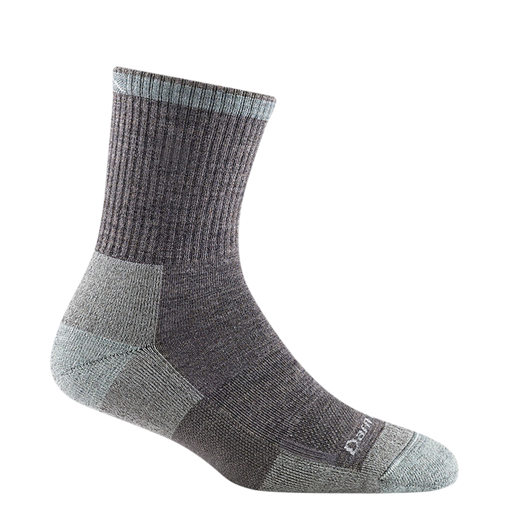 Side (right) view of Darn Tough Mollie Beattie Micro Crew Midnight Work Sock for women,