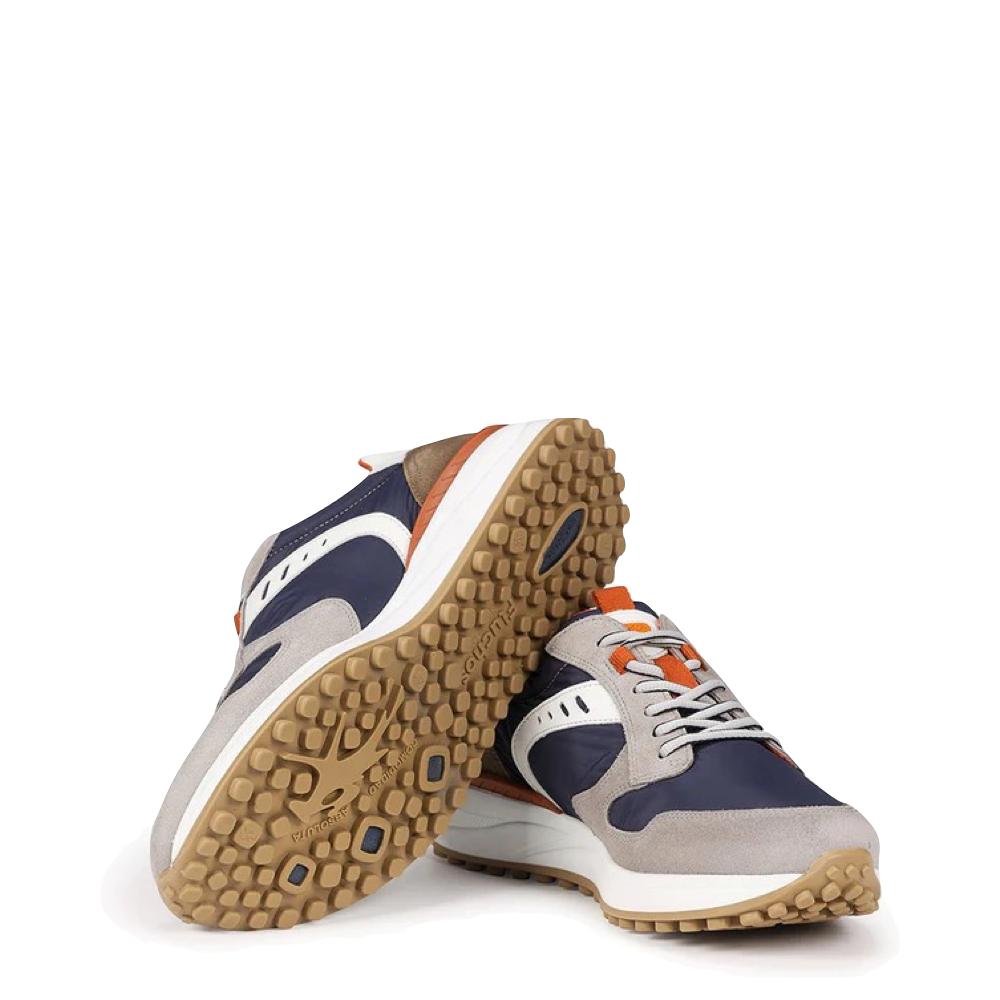 Side and Bottom view of Dorking by Fluchos Aston Sneaker for men.
