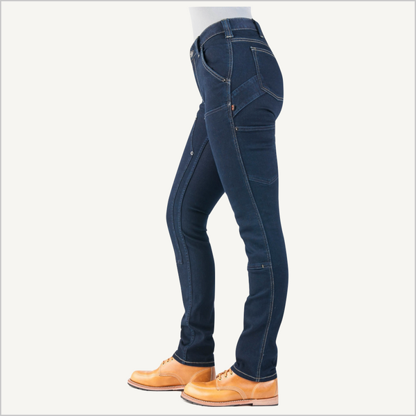 Dovetail Women's Maven Slim in Indigo Power Stretch Denim