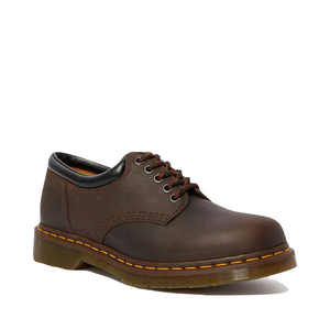 Dr. Martens Men's 8053 Crazy Horse Leather Casual Shoe in Dark Brown