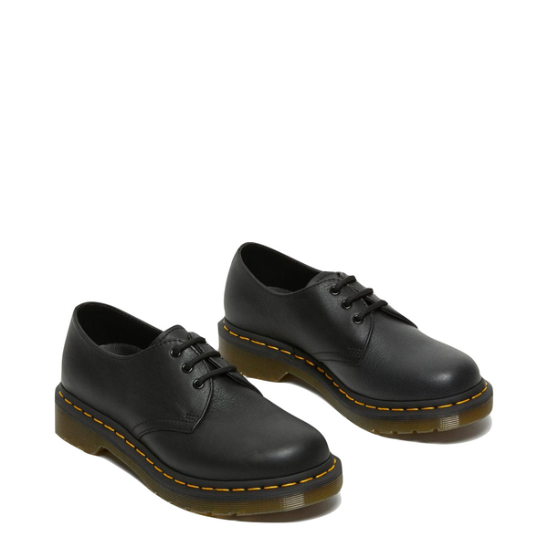 Dr. Martens Women's 1461 Virginia 3-Eye Leather Oxford (Black)