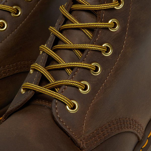 Dr. Martens 8 Eye 1460 Crazy Horse Leather Lace Boot (Aztec Brown)