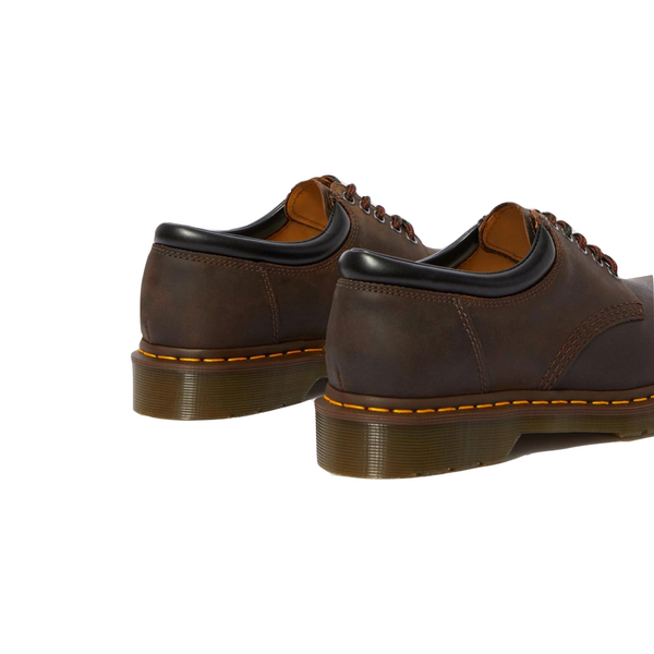 Dr. Martens Men's 8053 Crazy Horse Leather Casual Shoe (Dark Brown)