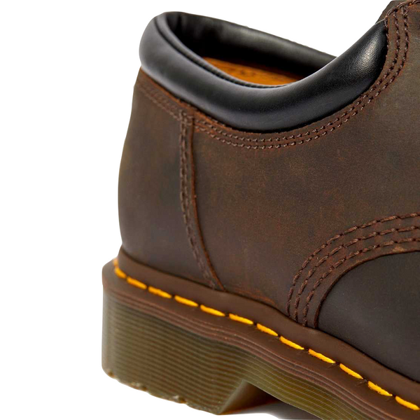 Dr. Martens Men's 8053 Crazy Horse Leather Casual Shoe (Dark Brown)