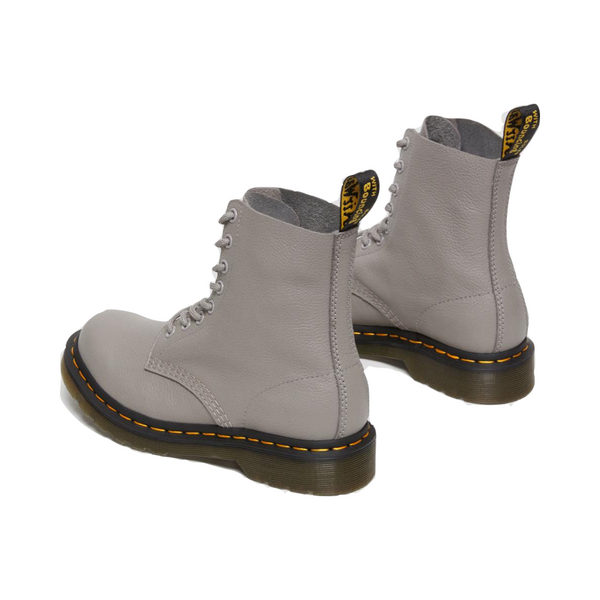 Dr. Martens Women's 1460 8 Eye Pascal Leather Lace Boot (Zinc Grey)