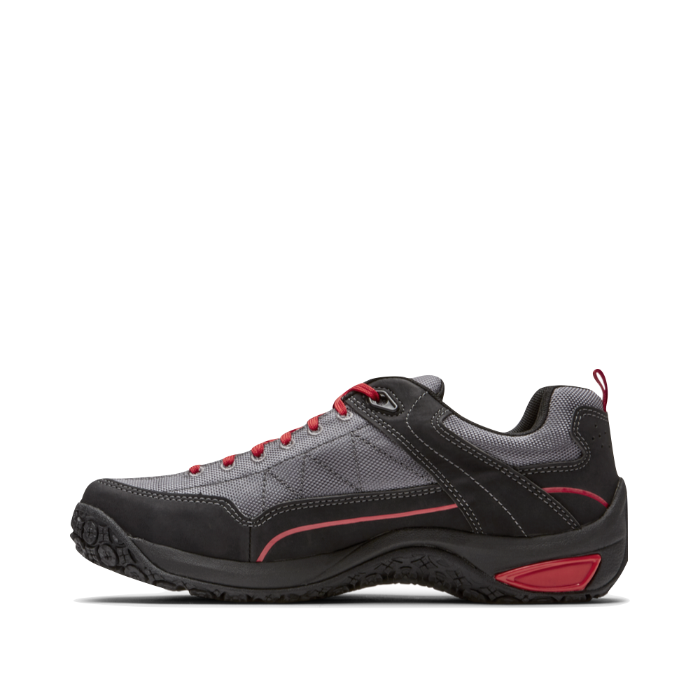 Side (left) view of Dunham Cloud Plus Waterproof Lace Shoe for men.
