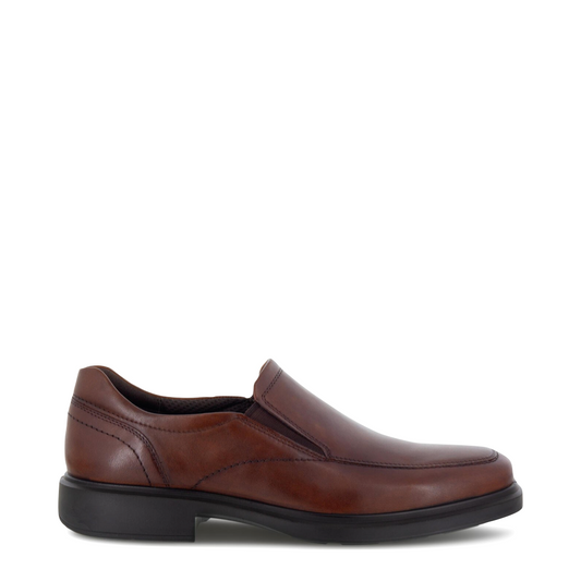 Side (right) view of Ecco Helsinki 2.0 Apron Toe Slip On Shoe for men.